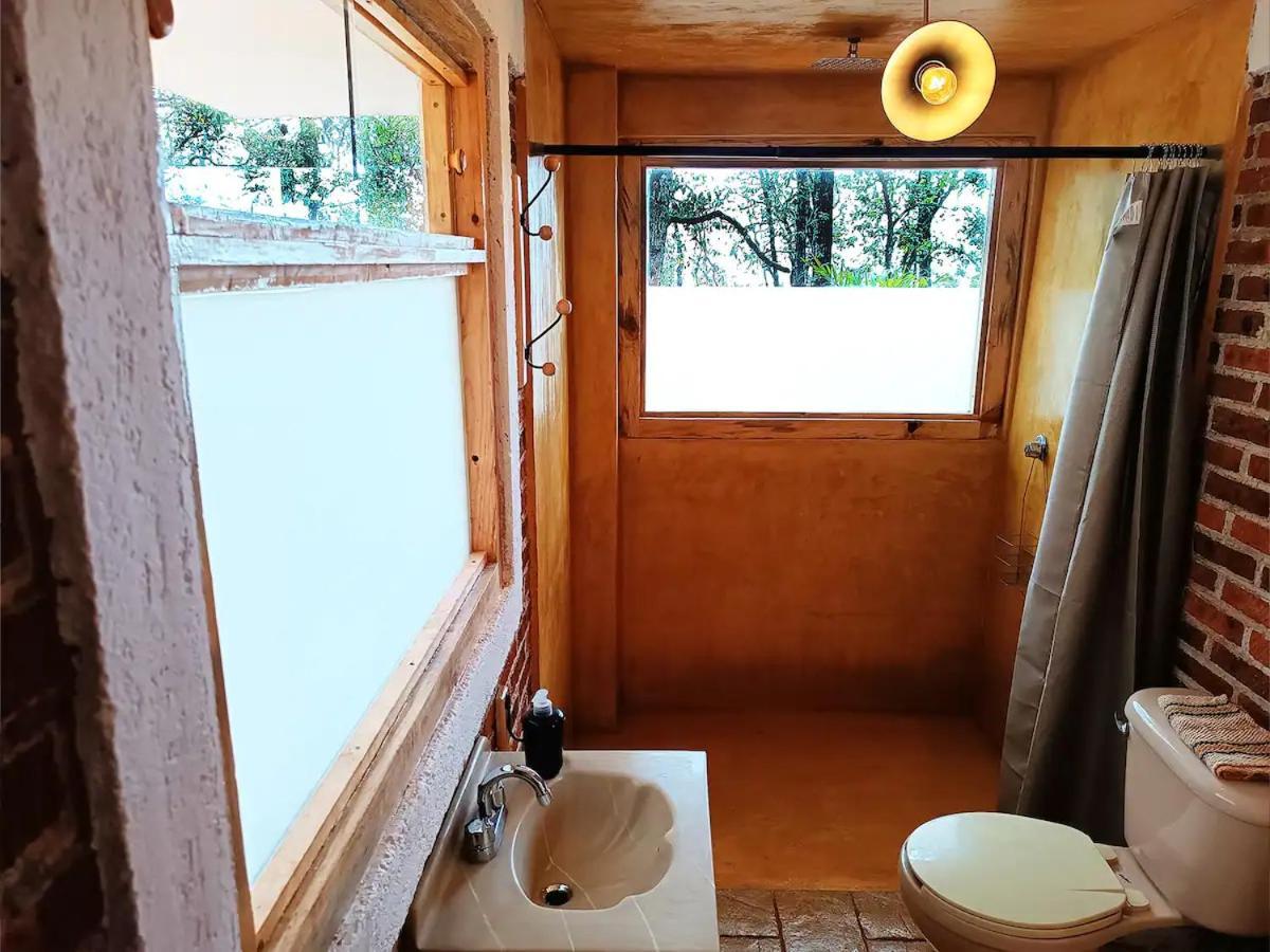 Cabana Para Pareja En El Bosque Ib Acaxochitlán Eksteriør bilde