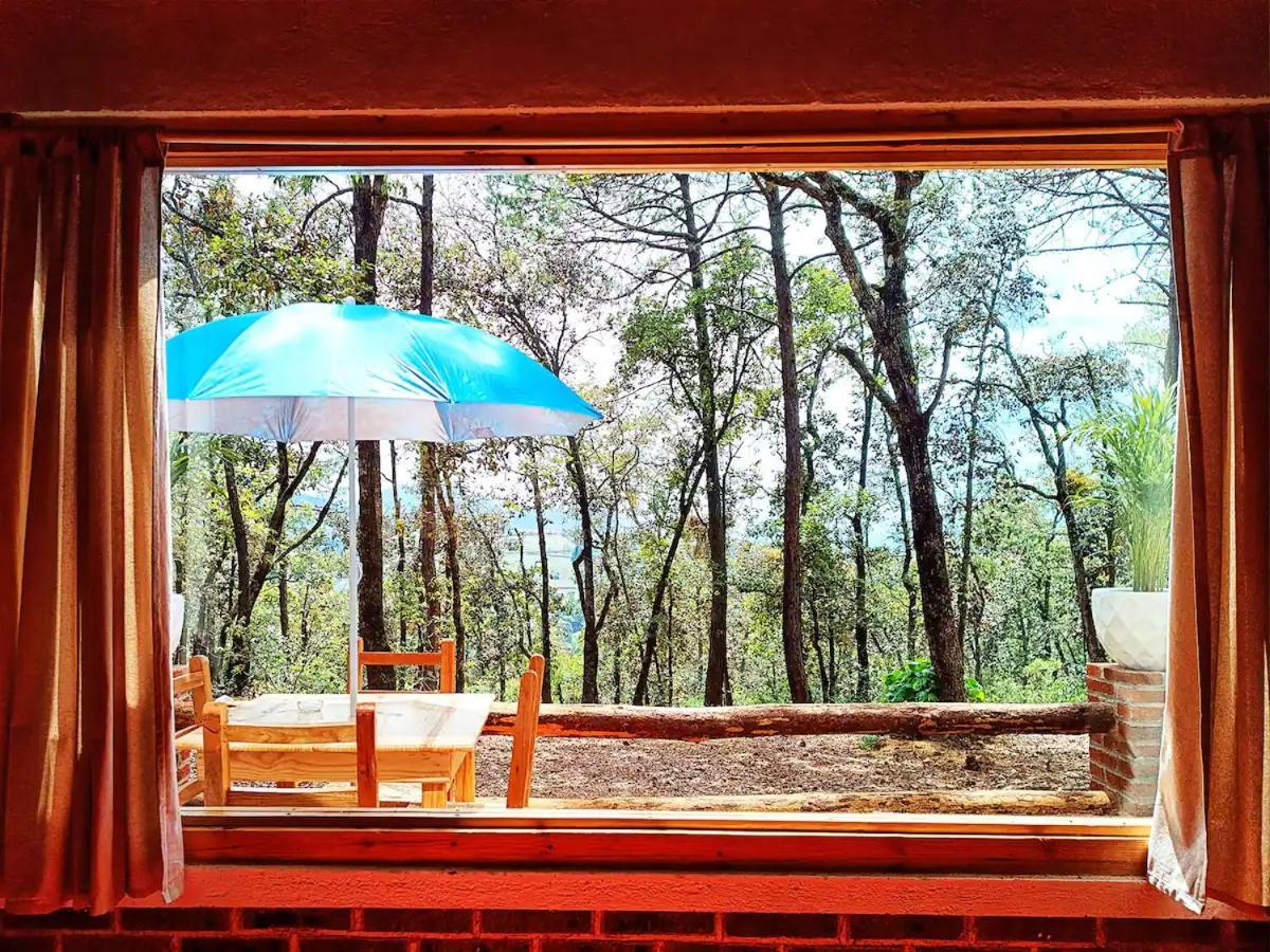 Cabana Para Pareja En El Bosque Ib Acaxochitlán Eksteriør bilde